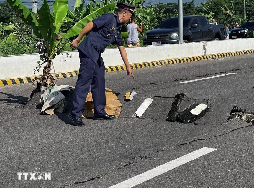 Chưa ghi nhận thương vong về người Việt Nam trong trận động đất ở Philippines